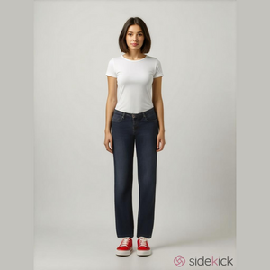 Levi's Original Red Tab Women's Size 12M 505 Straight Leg Dark Wash Jeans